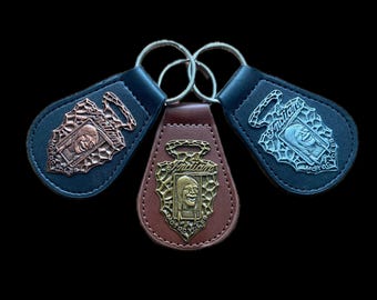 Vintage Indian Motorcycle Arrow Concho Key Fob – Biker Gift