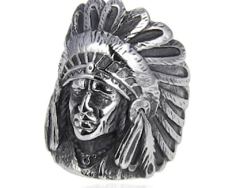 Indian Motorcycle Riders Chief Ring