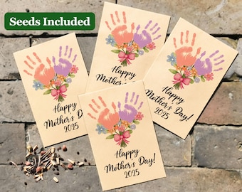 Mother Day Seed Packet, Mixed Wildflower Seed Packet, Mother's Day Favor, Custom Flower Seed Packet for Mothers Day Gift, Gift for Best Mom