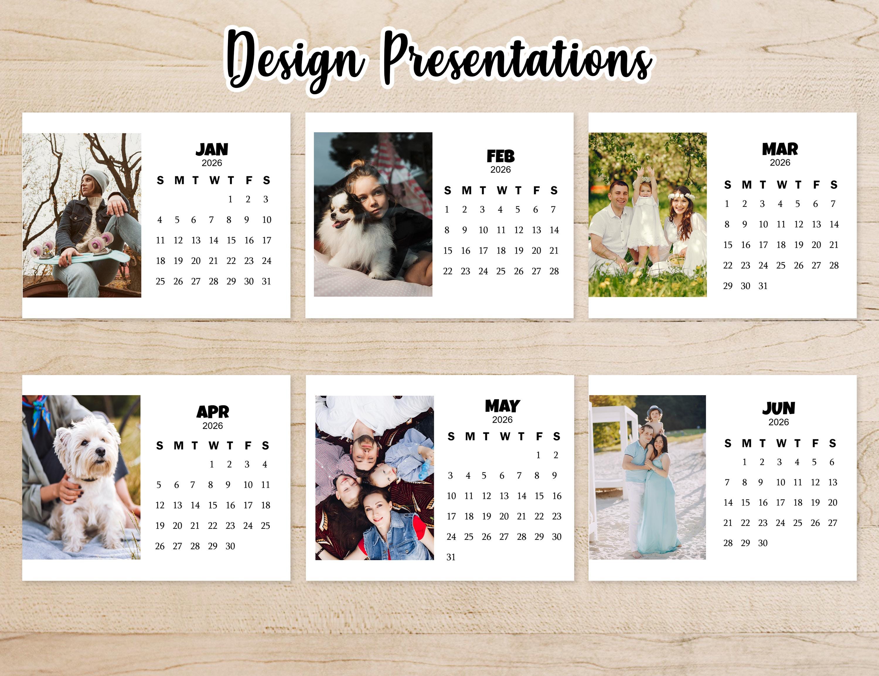 2026 Plantable Seed Paper Calendar • Custom Eco-friendly Gift ...