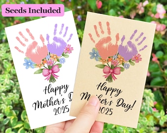 Happy Mother’s Day Seeds Packets/Bulk Mother's Day Brunch Favors for Moms/Church Gift/Mom Celebration Gifts/Eco-Friendly MOTHER'S DAY FAVORS