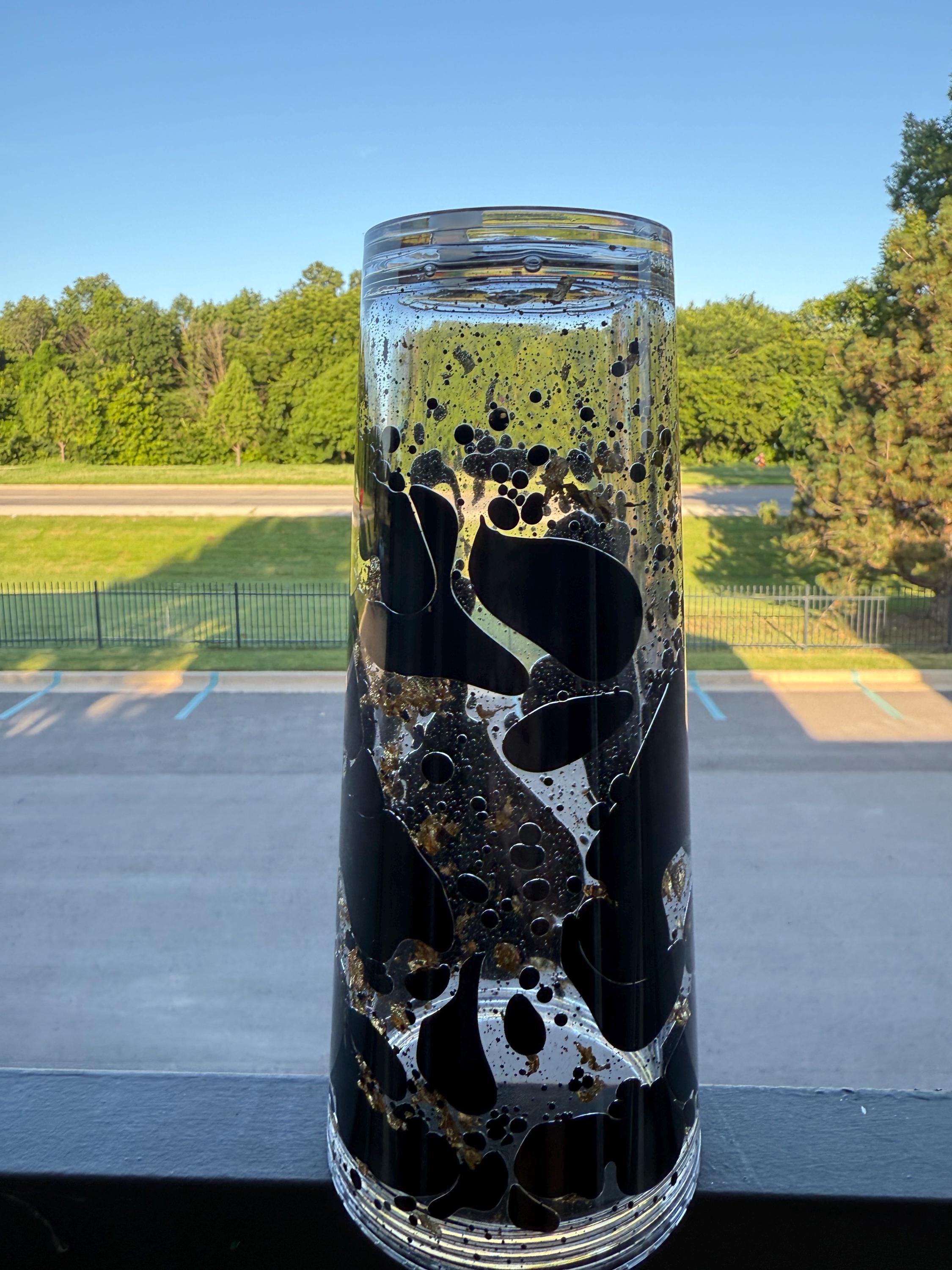 Lava Drip Cup, Lava Drip Tumbler, Halloween tumbler, Snowglobe, Lava lamp,Double Walled Tumbler,viral trend