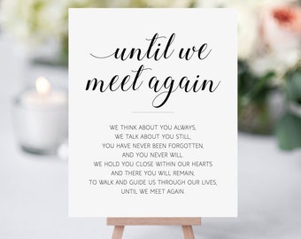 Memorial Table Etsy