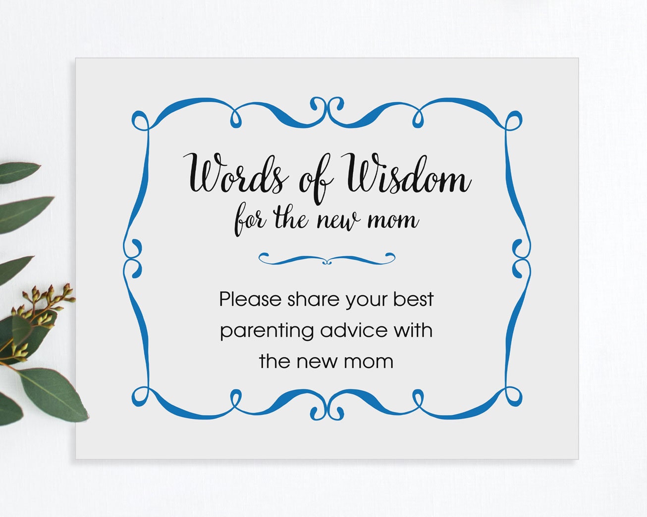 Words Of Wisdom For The New Mom Baby Shower Advice Sign Etsy Words Of Wisdom For The New Mom Baby Shower Advice Sign Etsy