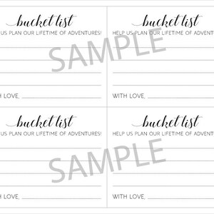 Wedding Bucket List Bucket List Wedding Wedding Bucket List Guest Book ...