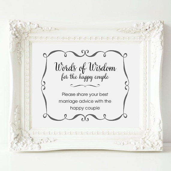 Words Of Wisdom | Wedding Vows, Readings & Poems