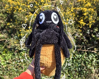 Cute Cockroach Crochet PDF Pattern Amigurumi Madagascar Hissing Cockroach Crochet DIY Gift Idea Handmade Roach Stuffed Toy Bug Birthday