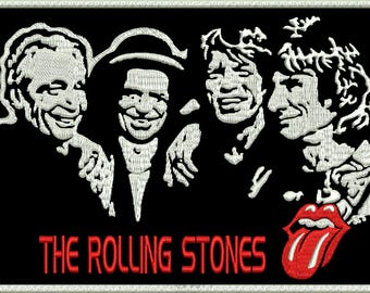 Rolling Stones Music Embroidery design, Digital Download, Instant Download, Apparel Embroidery, Unique Embroidery