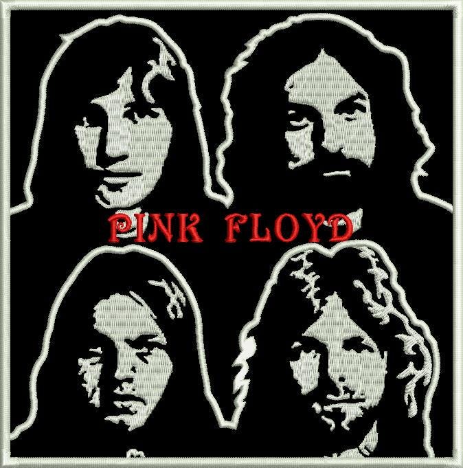 Pink Floyd rock band Music Embroidery design, Digital Download, Instant Download, Apparel Embroidery, Unique Embroidery
