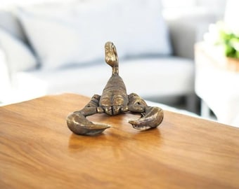 真鍮製サソリの置物、ヴィンテージ真鍮爬虫類動物の置物 - Etsy 日本
