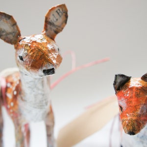 Paper Mache Custom Animal Sculptures, Open For Commissions, Original Artwork Commission