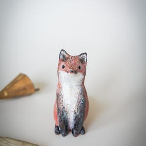 Fox Totem Sculpture