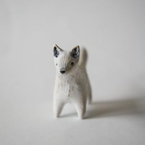 Arctic Fox Sculpture