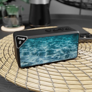 Watercolor Bluetooth Speaker, Portable Music Player, Outdoor Speaker, Gift for Music Lovers, Home Decor
