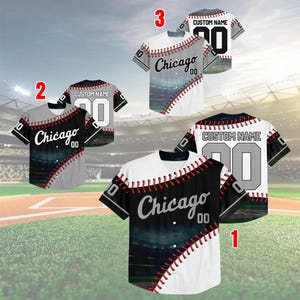 Customized Chicago Baseball Team Jersey, Chicago Baseball Team Custom Jersey, Est. 1894, Baseball Fans Gift 25625DN18