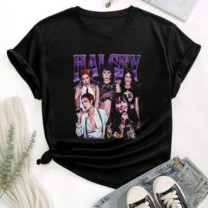 Halsey Bootleg T-Shirt, Halsey Tour 2025-2026 Shirt, Halsey Badlands Album Shirt, Halsey Fan Gifts, Halsey Merch, Halsey 90s Vintage Shirt