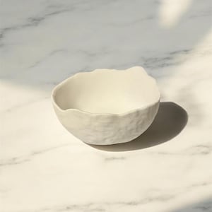 Textured Candle Holder - Handcrafted  - Rustic Modern Style - Tealight, Votive & Pillar Candle Holder - Decorative Bowl - Home Decor - Gift