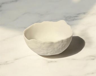 Getextureerde kandelaar - handgemaakt - rustieke moderne stijl - theelichthouder, kaarsenhouder en pilaar - decoratieve kom - woondecoratie - cadeau