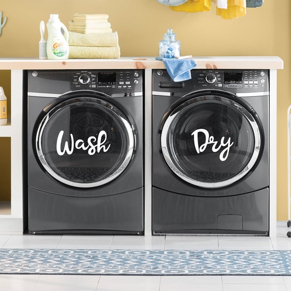 Vinyl Washer Dryer Etsy
