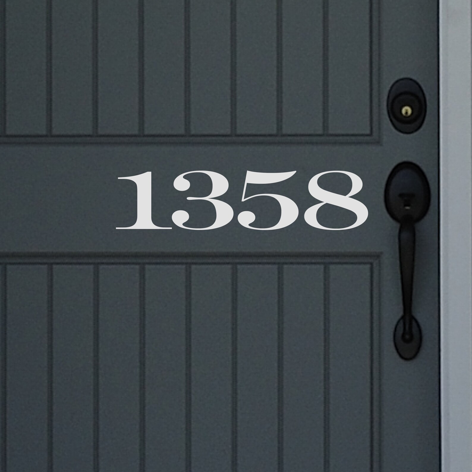 House Numbers Decal Front Door Address Vinyl Vinyl Decal Etsy.de