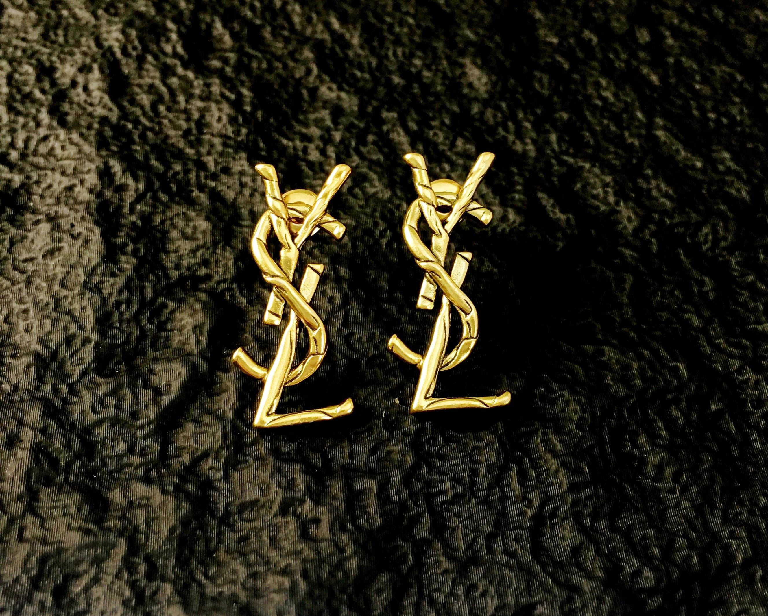 YVES SAINT LAURENT YSL イヤリング ヴィンテージ　鑑定済み YSL イヤリング ヴィンテージ