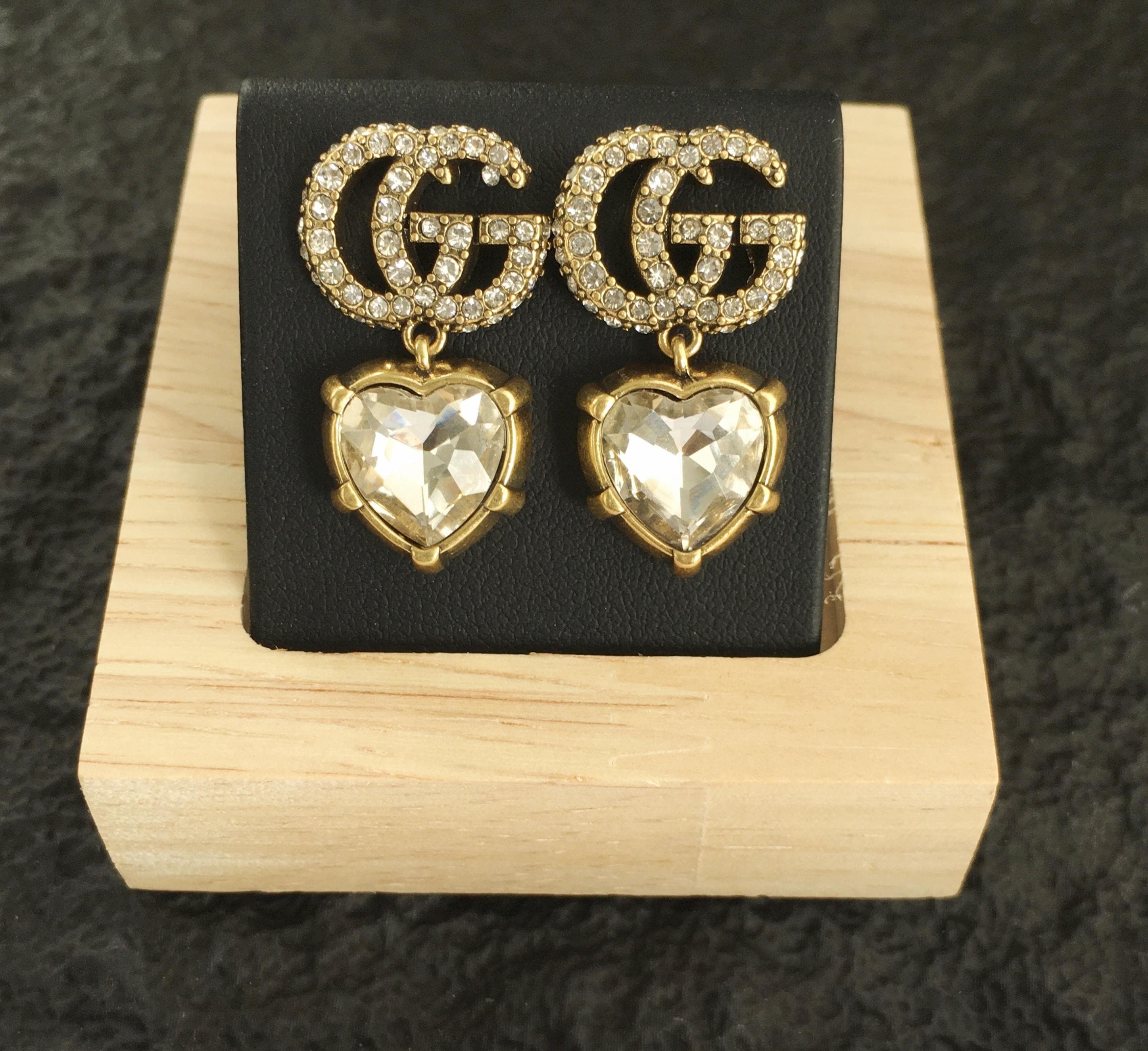 Stud Earrings Gucci Rhinestone Earrings Crystal Earrings Gucci