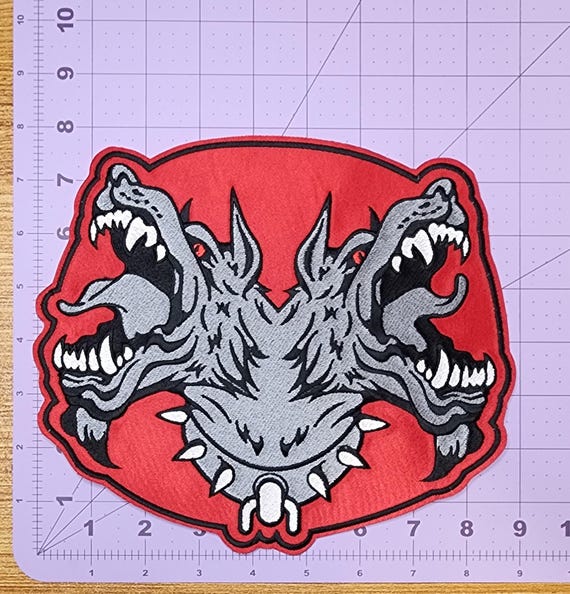 Pit Fighter Vi Embroidered Back Patch - Etsy