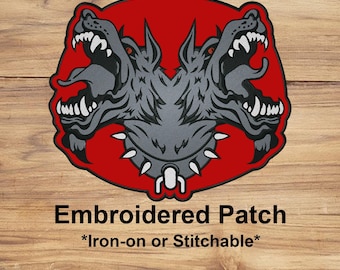 Pit Fighter Vi Embroidered Back Patch