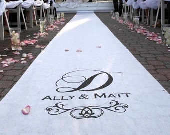 Custom Aisle Runner Etsy