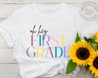 Personalized Kids Third Grade Tee, Back to School Shirt, Fun Youth T-Shirt, Custom Name Apparel, Birthday Gift for Children