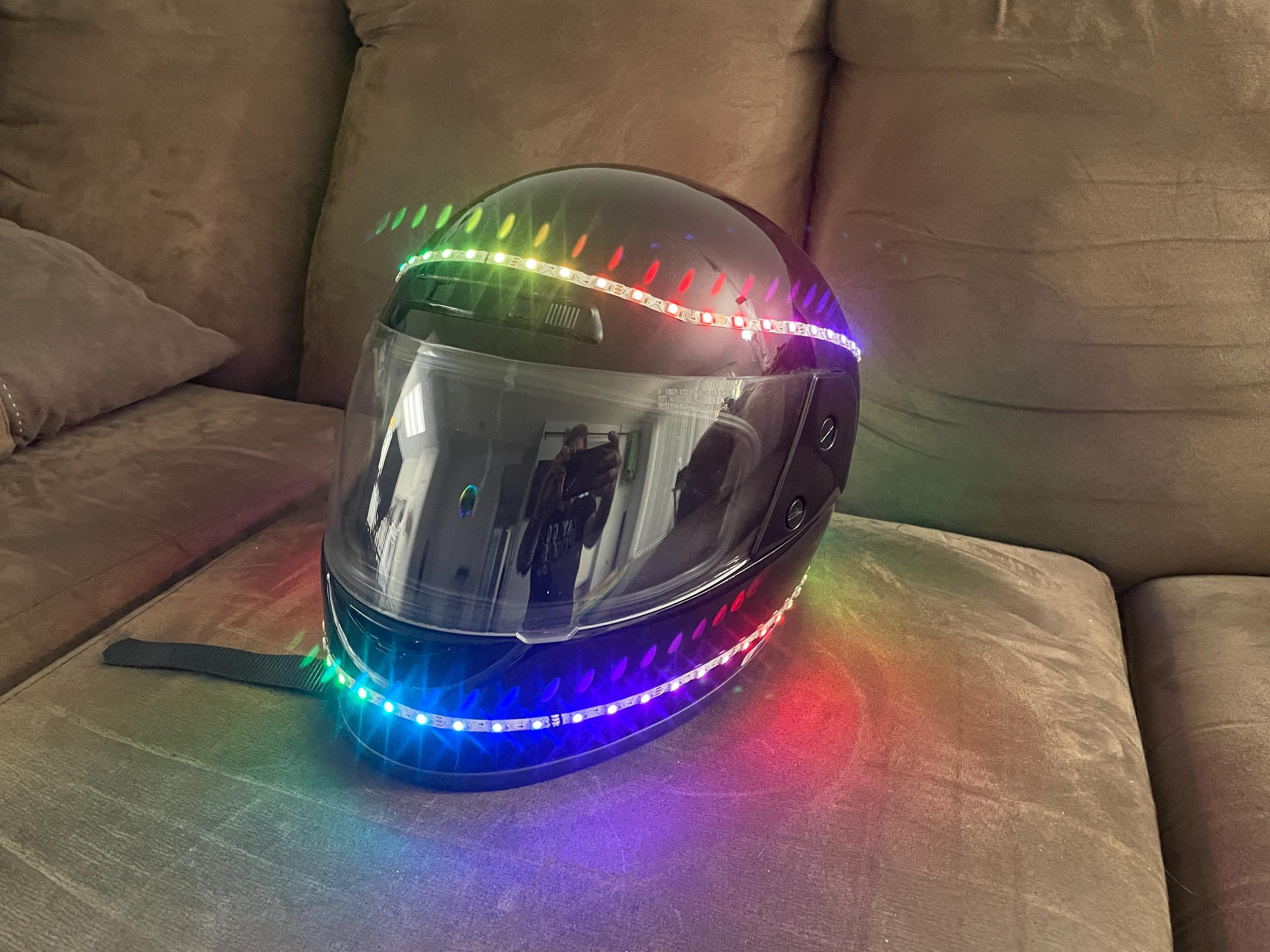 Tron Helmet Motorcycle