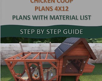 4x12 Chicken Coop Plans with Run: DIY Build Guide