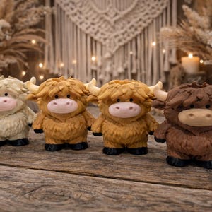 Highland Cow Soap Holder- Bath and Body Works Soap holder, kitchen decor 3D Printed, highland cow gift, teacher gift