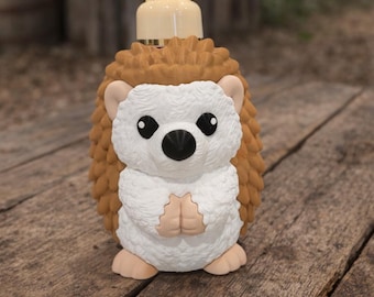 Cute hedgehog Soap Holder Bath & Body Works Soap Holder | Holiday Soap Dispenser Cover |  Kitchen bathroom decor woodland decor