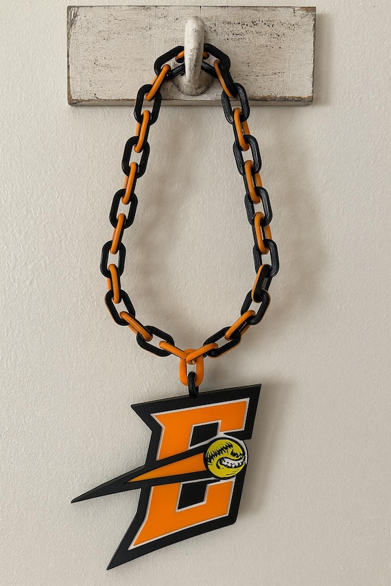 Custom Home Run Hype Team Chain 3D Printed Petg – Personalized