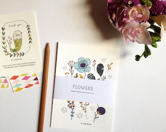 Floral cards set