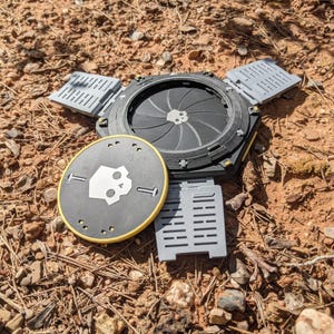 Helldivers 2 Hellpod Cup Holder, Coaster, Figure stand, Mug Holder