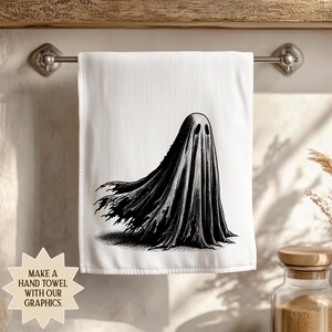 5 Ghost Halloween PNG Bundle – Vintage Spooky Ghosts, Haunted House, Graveyard, Flying Spirits & More | 300dpi Instant Download Clipart Set