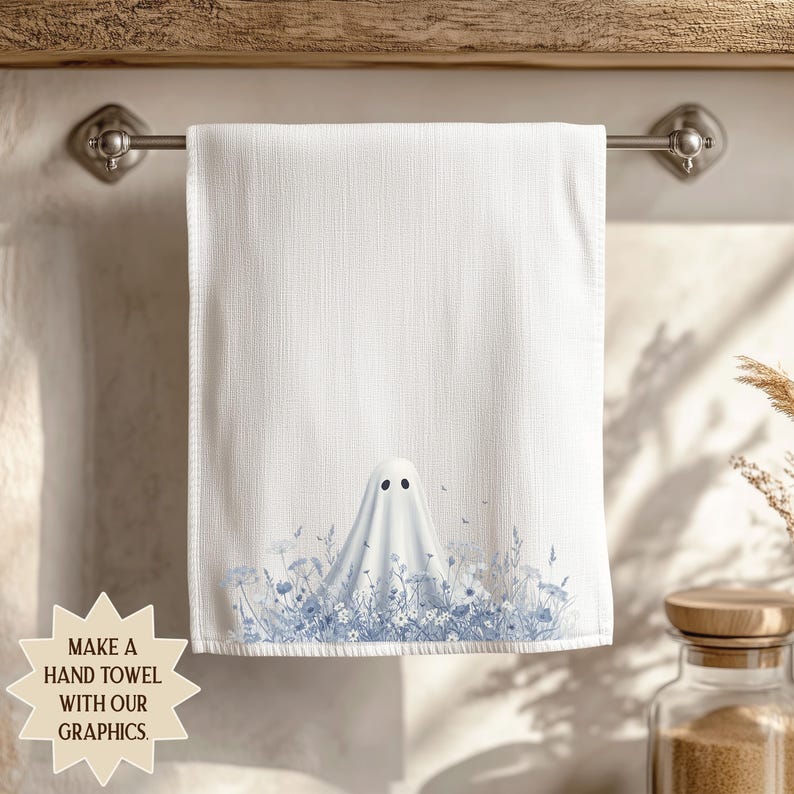 Chinoiserie Ghost in Wildflowers PNG | Toile Style Digital Art | Instant Download | Commercial Use | 300 DPI Print Ready Design