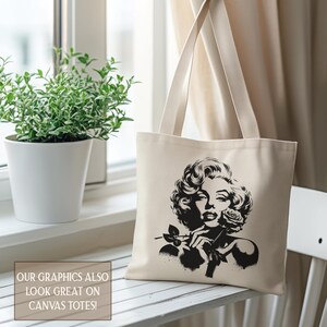 Marilyn Cut Files, Cricut, Silhouette Cameo, Svg Cut Files, Monroe, Printable Images, Digital Download, Cut and Laser File Commercial Use