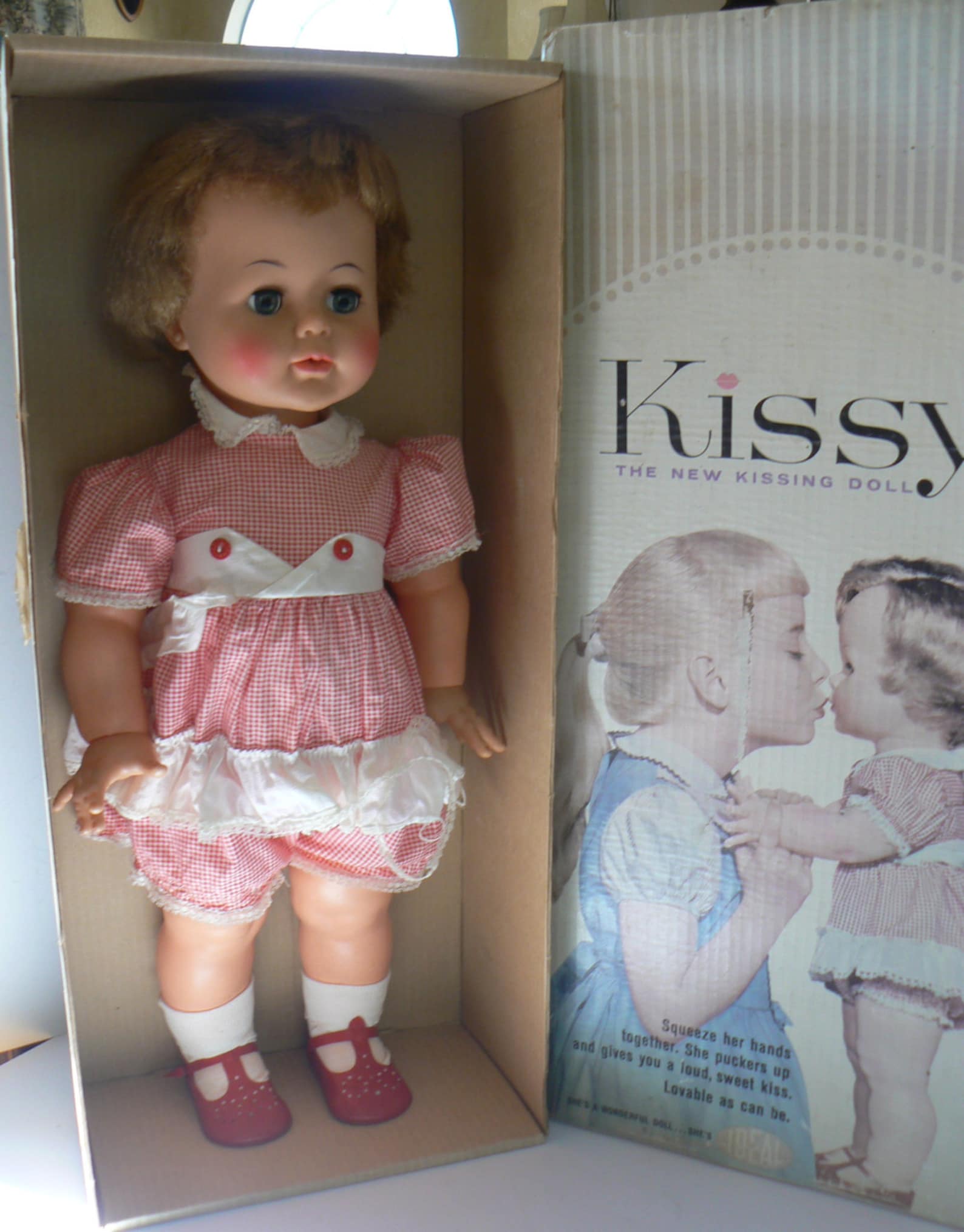Early 1960s KISSY THE KISSING Doll By Ideal in Box Etsy