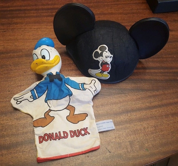 donald duck hand puppet