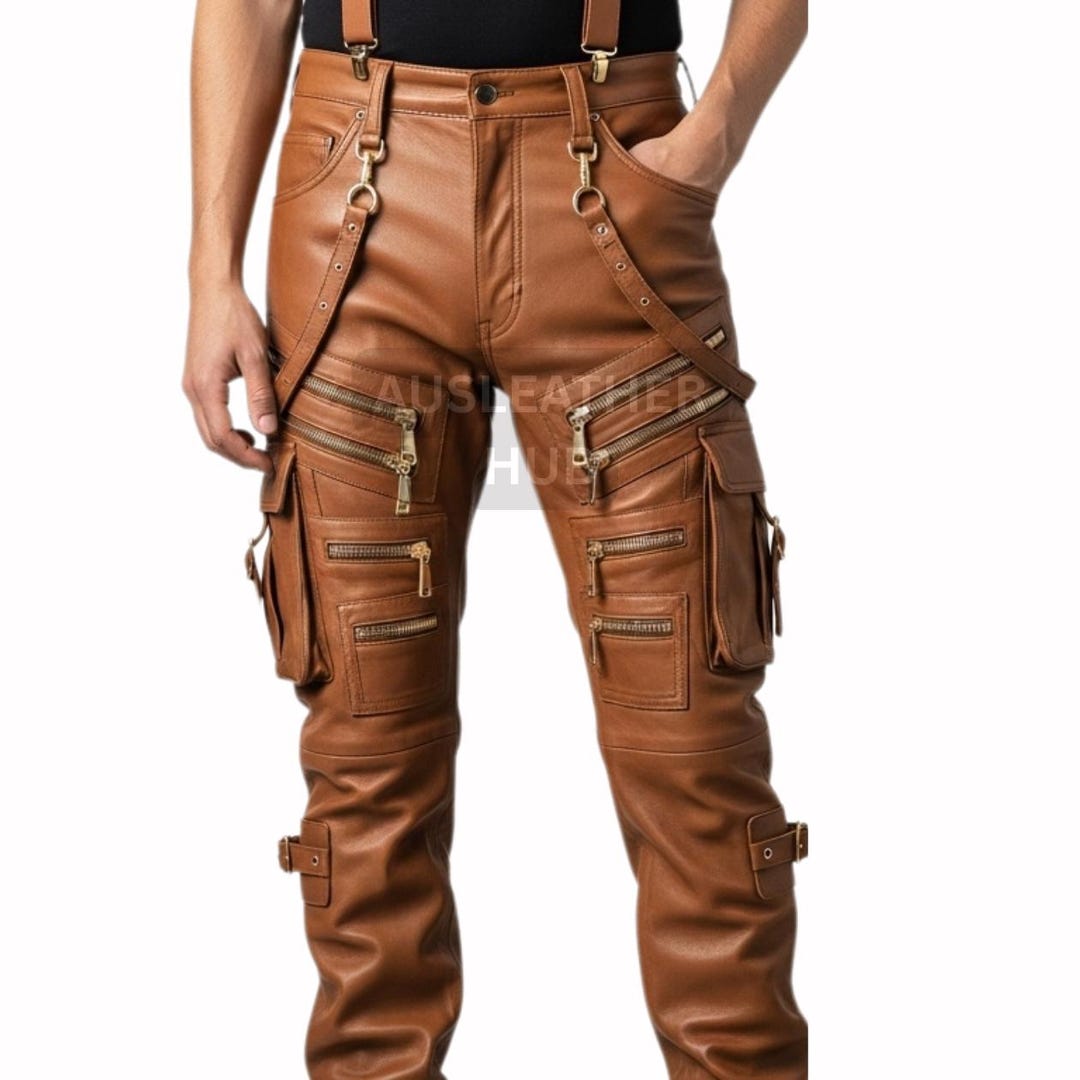 LEATHER UTILITY PANT VALLEY OF THE QUEENS