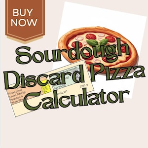 Sourdough Discard Pizza Dough Calculator