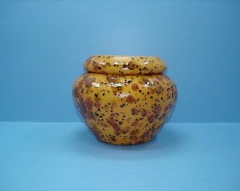 Tapered Round African Violet Pot, Self Watering Planter, Papaya