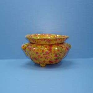 X-Small African Violet Pot, Self Watering Planter, Sassy Orange
