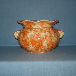 Extra Large Ruffle African Violet Pot, African Violet Planter, Self Watering Planter, Tiger Lily