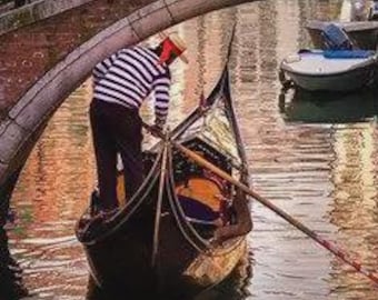 PLAN D'UNE GONDOLE - Wooden Ship Model Assembly Plans: Build Your Own Historic Vessel