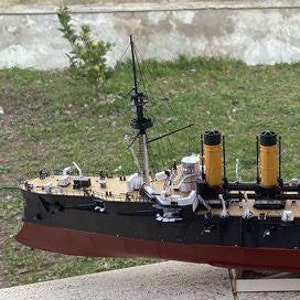 Cruiser Rossia 1896 -Wooden Ship Model Assembly Plans: Build Your Own Historic Vessel