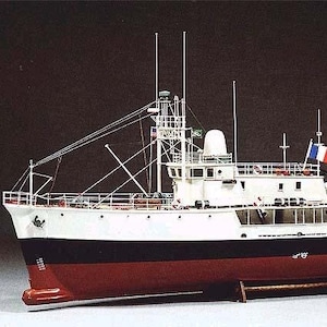 Calypso - 1/150 - Wooden Ship Model Assembly Plans: Build Your Own Historic Vessel
